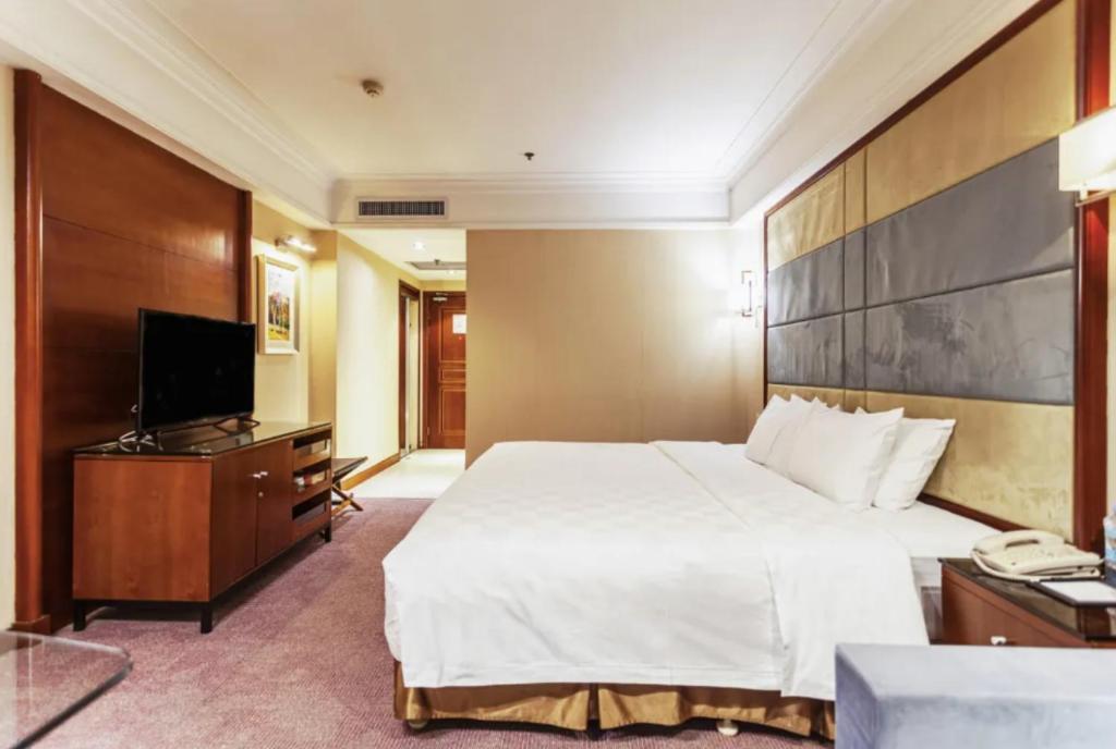 Linyi Blue Horizon Intenational Hotel Exterior foto