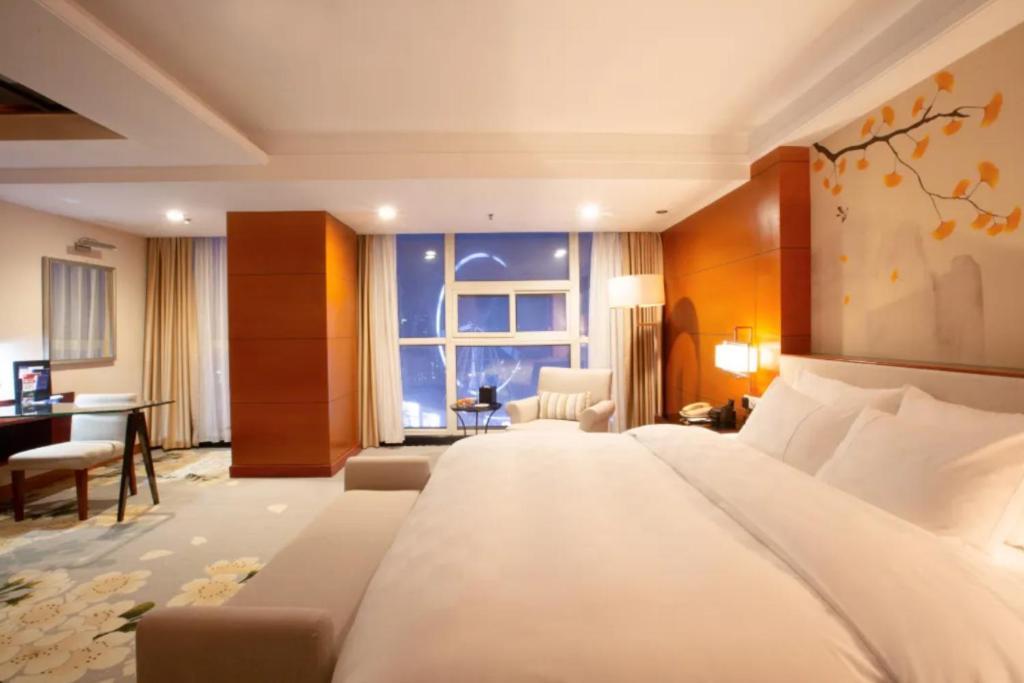 Linyi Blue Horizon Intenational Hotel Exterior foto