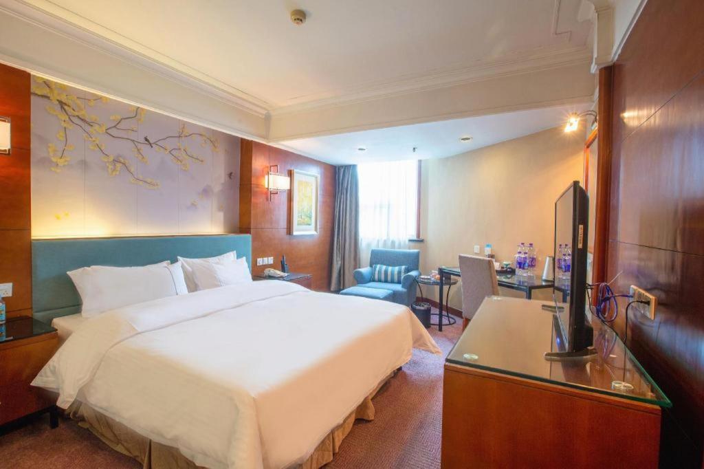 Linyi Blue Horizon Intenational Hotel Exterior foto