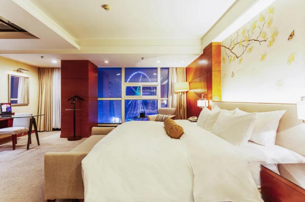 Linyi Blue Horizon Intenational Hotel Exterior foto