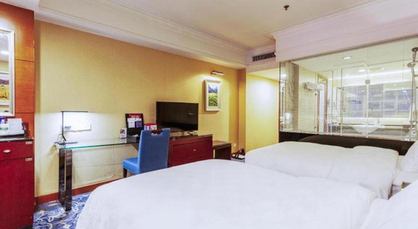 Linyi Blue Horizon Intenational Hotel Exterior foto